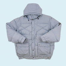 Lade das Bild in den Galerie-Viewer, Daunenjacke/Weste "Entendaunen" 90er/00er, grau, L/XL