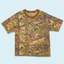 Lade das Bild in den Galerie-Viewer, T-Shirt "Vintage Allstars realtree Pocket Tee" 90er single stitch, grün/braun, S/M