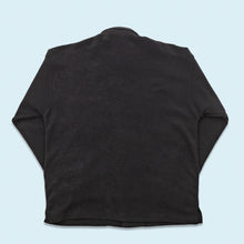 Lade das Bild in den Galerie-Viewer, New Fast Hemd dick "Fleece" 90er, schwarz, L/XL