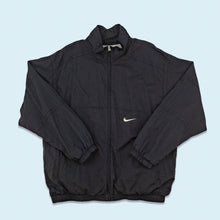 Lade das Bild in den Galerie-Viewer, Nike Trainingsjacke 90er Made in the Philippines, schwarz, L