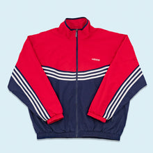 Lade das Bild in den Galerie-Viewer, Adidas Trainingsjacke 90er, rot/blau, M/L breit
