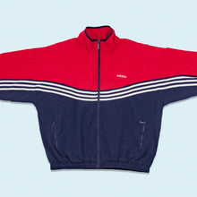 Lade das Bild in den Galerie-Viewer, Adidas Trainingsjacke 90er, rot/blau, M/L breit
