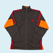 Lade das Bild in den Galerie-Viewer, Adidas Trainingsjacke 90er/00er, braun/orange, S/M