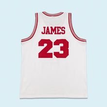 Lade das Bild in den Galerie-Viewer, Nike Team Trikot "LeBron James Cleveland Cavaliers" 00er, weiß, XXL