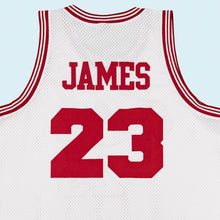 Lade das Bild in den Galerie-Viewer, Nike Team Trikot "LeBron James Cleveland Cavaliers" 00er, weiß, XXL