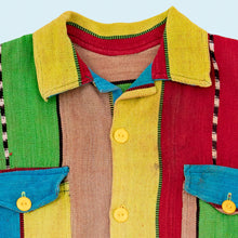 Lade das Bild in den Galerie-Viewer, Hemd dick 90er/00er, mehrfarbig, M/L breit