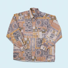 Lade das Bild in den Galerie-Viewer, Luxador Hemd dünn 90er, grau, XL