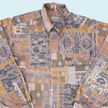 Lade das Bild in den Galerie-Viewer, Luxador Hemd dünn 90er, grau, XL