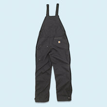 Lade das Bild in den Galerie-Viewer, Carhartt SD Latzhose "regenabweisend/ Storm Defender", schwarz, 34/32