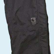 Lade das Bild in den Galerie-Viewer, Carhartt SD Latzhose "regenabweisend/ Storm Defender", schwarz, 34/32