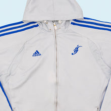 Lade das Bild in den Galerie-Viewer, Adidas Zip Hoodie/Trainingsjacke "David Beckham" 2005, grau, XL