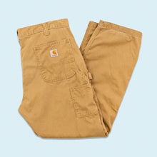 Lade das Bild in den Galerie-Viewer, Carhartt Hose "Carpenter relaxed fit" 2005, beige/braun, 38/30