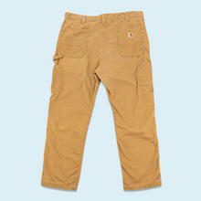 Lade das Bild in den Galerie-Viewer, Carhartt Hose "Carpenter relaxed fit" 2005, beige/braun, 38/30