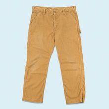 Lade das Bild in den Galerie-Viewer, Carhartt Hose "Carpenter relaxed fit" 2005, beige/braun, 38/30