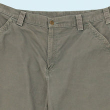 Lade das Bild in den Galerie-Viewer, Carhartt Hose "Carpenter canvas workwear" 00er Made in Mexico, grün/grau, 38/32