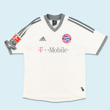 Lade das Bild in den Galerie-Viewer, Adidas Trikot "FC Bayern München Zè Roberto" 2002 climalite Made in Portugal, weiß, XS/S