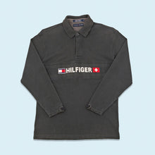 Lade das Bild in den Galerie-Viewer, Tommy Hilfiger Poloshirt 00er, schwarz, L schmal