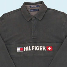 Lade das Bild in den Galerie-Viewer, Tommy Hilfiger Poloshirt 00er, schwarz, L schmal