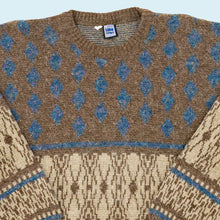 Lade das Bild in den Galerie-Viewer, Lupo Uomo Strickpullover 90er, braun, M/L