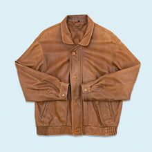 Lade das Bild in den Galerie-Viewer, Ultsch Lederjacke "Umfahrer" 90er, braun, L/XL