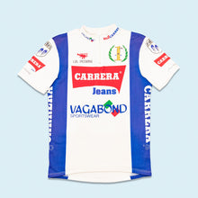 Lade das Bild in den Galerie-Viewer, Fahrradtrikot "Carrera/ Nalnini" 90er Made in Italy, weiß, M/L