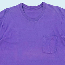 Lade das Bild in den Galerie-Viewer, T-Shirt "Vintage Allstars Pocket Tee" 70er/80er single stitch, lila, M