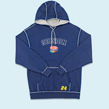 Lade das Bild in den Galerie-Viewer, Chase Authentic Hoodie "Jeff Gordon DuPont" 90er/00er, blau, XL/XXL schmal