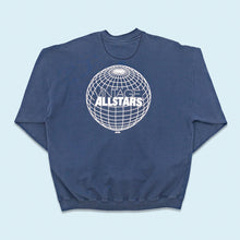 Lade das Bild in den Galerie-Viewer, Russell Athletic Sweatshirt "Vintage Allstars" 90er Made in the USA, blau, L/XL