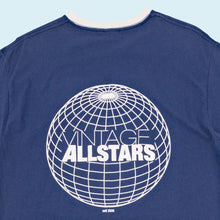 Lade das Bild in den Galerie-Viewer, Fruit of the Loom T-Shirt "Vintage Allstars", blau, L