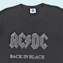 Lade das Bild in den Galerie-Viewer, Starworld T-Shirt "AC/DC Back in Black" 2004, schwarz, L