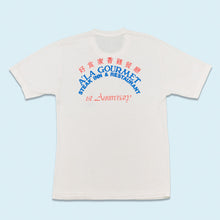 Lade das Bild in den Galerie-Viewer, T-Shirt "Baby Tee Gourmet Steak Inn & Restaurant" 70er/80er single stitch, weiß, M/L schmal