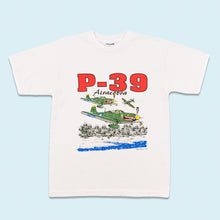 Lade das Bild in den Galerie-Viewer, Jerzees T-Shirt "P-39 Airacobra Team Davis" 1997, weiß, M