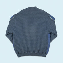 Lade das Bild in den Galerie-Viewer, Studio Pitti Cardigan gefüttert 90er, blau, L