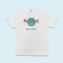Lade das Bild in den Galerie-Viewer, Hard Rock Cafe T-Shirt "Hollywood" 90er Made in the USA, weiß, L