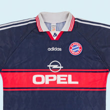 Lade das Bild in den Galerie-Viewer, Adidas Trikot "FC Bayern München 1997-98" Made in England, blau, XXL