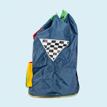Lade das Bild in den Galerie-Viewer, Rucksack/Tasche 90er, blau