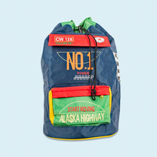 Lade das Bild in den Galerie-Viewer, Rucksack/Tasche 90er, blau