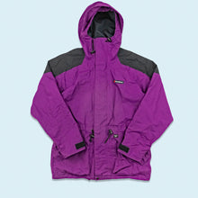 Lade das Bild in den Galerie-Viewer, Berhaus Regenjacke "Gore-Tex" 90er Made in Great Britain, lila, L/XL Damen