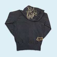 Lade das Bild in den Galerie-Viewer, Fox Girls Hoodie 00er, schwarz, M/L Damen