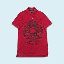 Lade das Bild in den Galerie-Viewer, Tommy Hilfiger Poloshirt "Skull", rot, M schmal