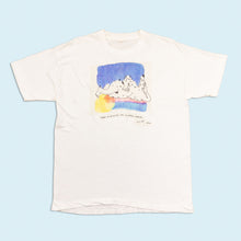 Lade das Bild in den Galerie-Viewer, T-Shirt "Art Tee" 90er single stitch, weiß, L/XL