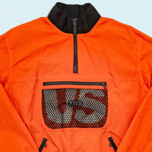 Lade das Bild in den Galerie-Viewer, Kith Trainingsjacke/Quarter Zip "Kittles Mesh Pockets 1/4 Zip", orange, M