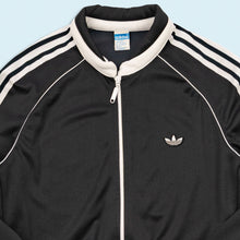 Lade das Bild in den Galerie-Viewer, Adidas Trainingsjacke 70er Made in West Germany, schwarz, M