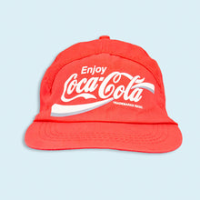 Lade das Bild in den Galerie-Viewer, Mütze "Coca Cola" 90er, rot, Einheitsgröße