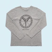 Lade das Bild in den Galerie-Viewer, Carlo Colucci Longsleeve "Logo", grau, L