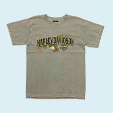 Lade das Bild in den Galerie-Viewer, Harley Davidson T-Shirt "Timpanogos Lindon" 2008, grau/grün, S