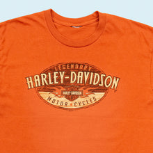 Lade das Bild in den Galerie-Viewer, Harley Davidson T-Shirt "Apache Junction" 2013, orange, L/XL