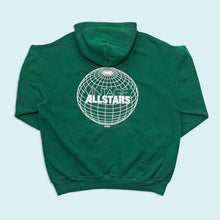 Lade das Bild in den Galerie-Viewer, Russell Athletic Hoodie "Vintage Allstars" 90er Made in the USA, grün, L/XL breit