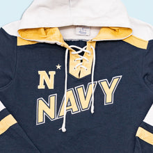 Lade das Bild in den Galerie-Viewer, Champion Hoodie "Navy Midshipmen", blau, M/L