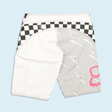 Lade das Bild in den Galerie-Viewer, Fox Riders Surfshorts "Wattage Boardie" NEU 00er, weiß, 30 Damen